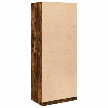 vidaXL Ντουλάπα Καπνιστή Δρυς 80x50x200cm από Επεξεργασμένο Ξύλο 1 τεμ.