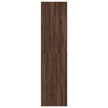 vidaXL Ντουλάπα Καφέ Δρυς 80x50x200cm από Επεξεργασμένο Ξύλο 1 τεμ.