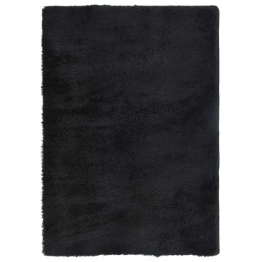 vidaXL Χαλί Shaggy με Ψηλό Πέλος NAVARRA Μαύρο 160x230cm πολυεστέρας