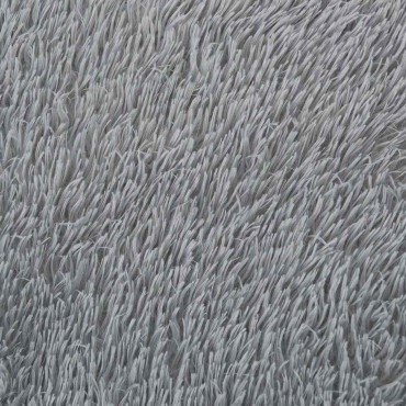 vidaXL Χαλί Shaggy με Ψηλό Πέλος NAVARRA Ασημί Γκρι 200x290cm