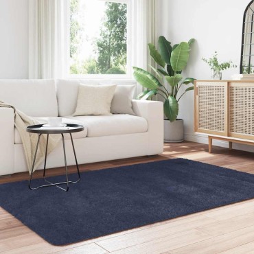 vidaXL Χαλί Shaggy με Ψηλό Πέλος NAVARRA Ναυτικό 130x200cm