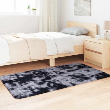 vidaXL Χαλί Shaggy με Ψηλό Πέλος NAVARRA Σκούρο Γκρι 80x150cm