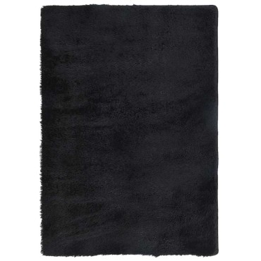 vidaXL Χαλί Shaggy με Ψηλό Πέλος NAVARRA Μαύρο 240x340cm πολυεστέρας
