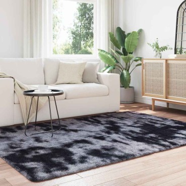 vidaXL Χαλί Shaggy με Ψηλό Πέλος NAVARRA Σκούρο Γκρι 160x230cm