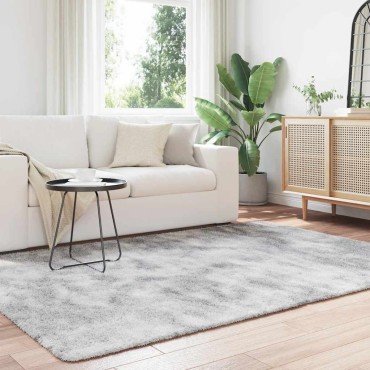 vidaXL Χαλί Shaggy με Ψηλό Πέλος NAVARRA Ανοιχτό Γκρι 160x230cm