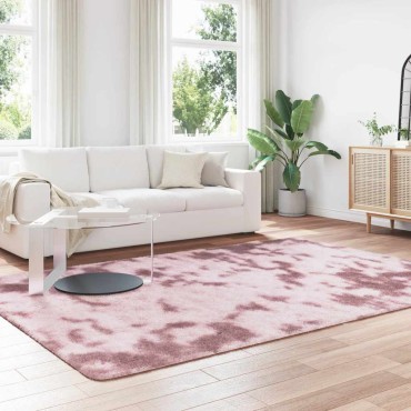 vidaXL Χαλί Shaggy με Ψηλό Πέλος NAVARRA Σκ. Ροζ 200x290cm
