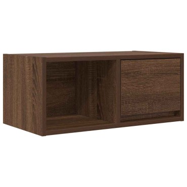 vidaXL Έπιπλο Τηλεόρασης καφέ δρυς 60x31x25,5cm Επεξεργασμένο Ξύλο