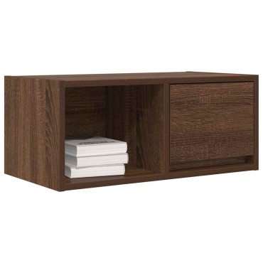 vidaXL Έπιπλο Τηλεόρασης καφέ δρυς 60x31x25,5cm Επεξεργασμένο Ξύλο