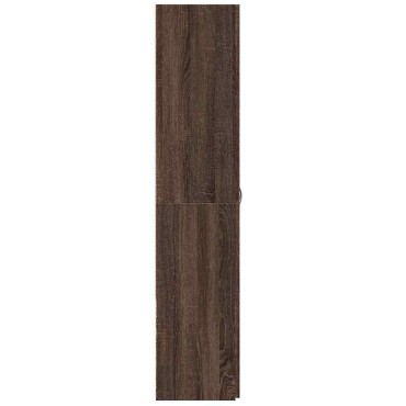 vidaXL ντουλάπι αρχείων καφέ δρυς 60x32x153cm Κατασκευασμένο ξύλο