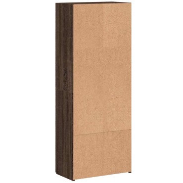 vidaXL ντουλάπι αρχείων καφέ δρυς 60x32x153cm Κατασκευασμένο ξύλο