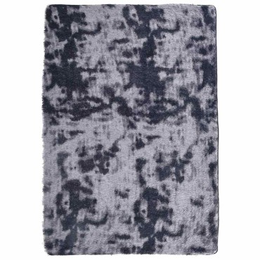 vidaXL Χαλί Shaggy με Ψηλό Πέλος NAVARRA Σκούρο Γκρι 120x170cm