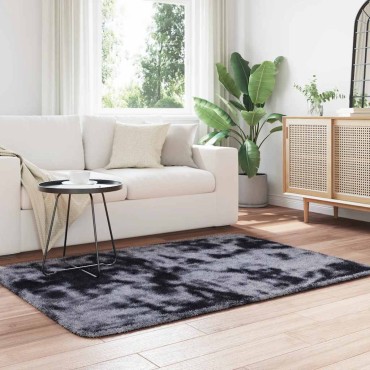 vidaXL Χαλί Shaggy με Ψηλό Πέλος NAVARRA Σκούρο Γκρι 120x170cm