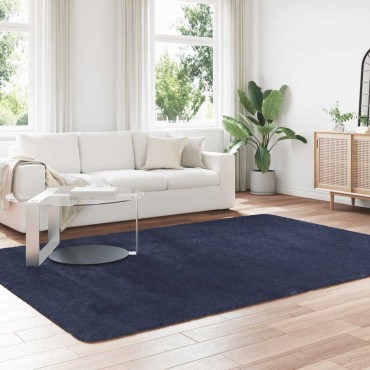 vidaXL Χαλί Shaggy με Ψηλό Πέλος NAVARRA Ναυτικό 200x290cm