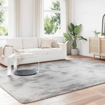 vidaXL Χαλί Shaggy με Ψηλό Πέλος NAVARRA Ανοιχτό Γκρι 240x340cm
