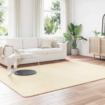 vidaXL Χαλί Shaggy με Ψηλό Πέλος NAVARRA Κρέμα 200x290cm πολυεστέρας
