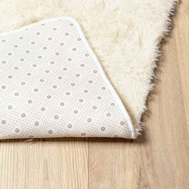 vidaXL Χαλί Shaggy με Ψηλό Πέλος NAVARRA Κρέμα 200x290cm πολυεστέρας