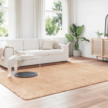 vidaXL Χαλί Shaggy με Ψηλό Πέλος NAVARRA Μπεζ 200x290cm πολυεστέρας