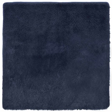 vidaXL Χαλί Shaggy με Ψηλό Πέλος NAVARRA Ναυτικό 240x240cm