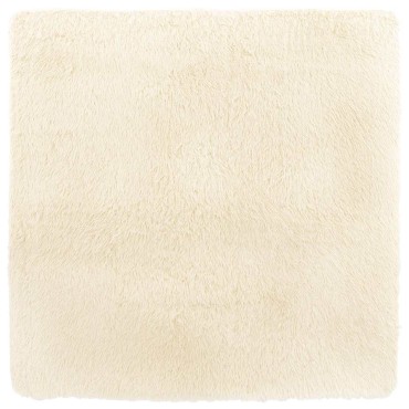 vidaXL Χαλί Shaggy με Ψηλό Πέλος NAVARRA Κρεμ 240x240cm πολυεστέρας