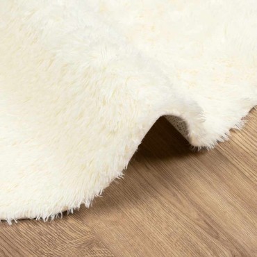 vidaXL Χαλί Shaggy με Ψηλό Πέλος NAVARRA Κρέμα 300x200cm πολυεστέρας