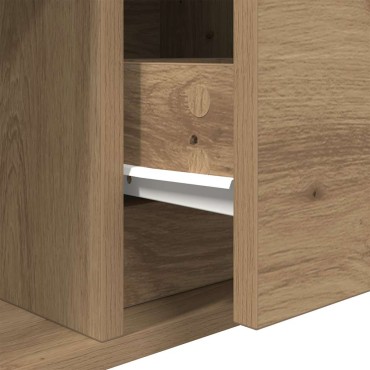 vidaXL Έπιπλο Τηλεόρασης 60x31x25,5cm Επεξεργασμένο Ξύλο