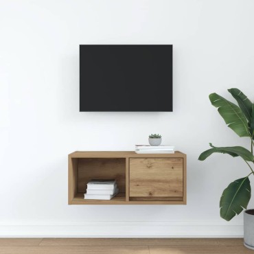 vidaXL Έπιπλο Τηλεόρασης 60x31x25,5cm Επεξεργασμένο Ξύλο