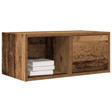 vidaXL Έπιπλο Τηλεόρασης Παλιό ξύλο 60x31x25,5cm Επεξεργασμένο Ξύλο