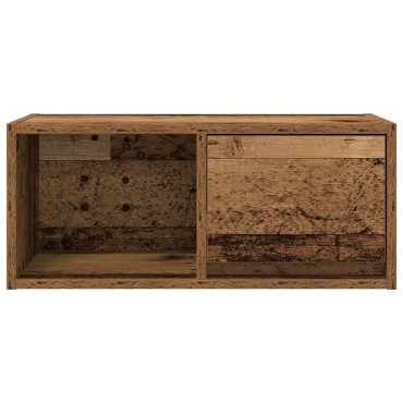 vidaXL Έπιπλο Τηλεόρασης Παλιό ξύλο 60x31x25,5cm Επεξεργασμένο Ξύλο