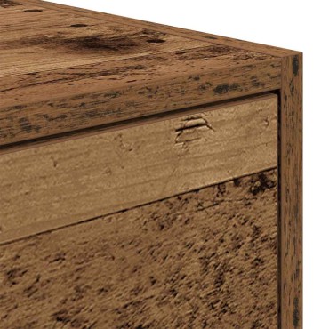 vidaXL Έπιπλο Τηλεόρασης Παλιό ξύλο 60x31x25,5cm Επεξεργασμένο Ξύλο