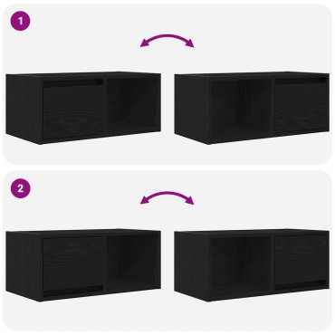vidaXL Έπιπλο Τηλεόρασης 60x31x25,5cm Επεξεργασμένο Ξύλο