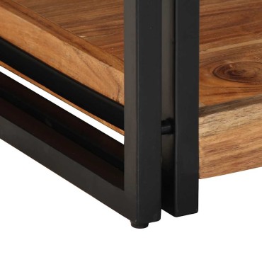 vidaXL Τραπεζάκι σαλονιού 90x50x38cm μασίφ ξύλο ακακίας 1 τεμ.