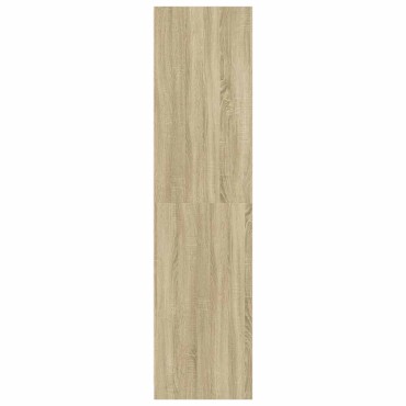 vidaXL Ντουλάπα Χρώμα Sonoma Δρυς 80x50x200cm από Επεξ. Ξύλο 1 τεμ.