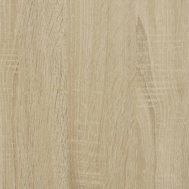 vidaXL Ντουλάπα Χρώμα Sonoma Δρυς 80x50x200cm από Επεξ. Ξύλο 1 τεμ.