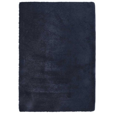 vidaXL Χαλί Shaggy με Ψηλό Πέλος NAVARRA Ναυτικό 160x230cm