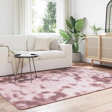 vidaXL Χαλί Shaggy με Ψηλό Πέλος NAVARRA Σκ. Ροζ 160x230cm