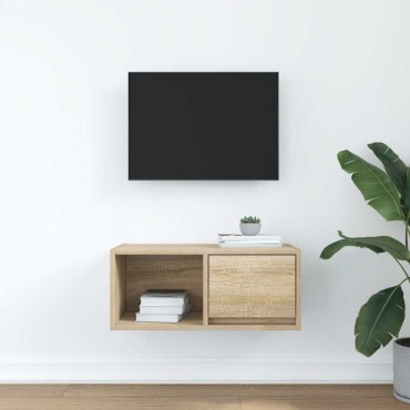 vidaXL Έπιπλο Τηλεόρασης 60x31x25,5cm Επεξεργασμένο Ξύλο