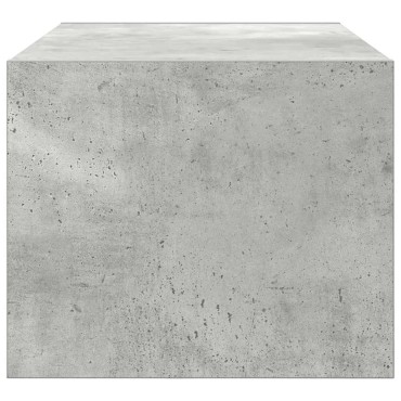 vidaXL Έπιπλο Τηλεόρασης Γκρι μπετόν 60x31x25,5cm Επεξεργασμένο Ξύλο