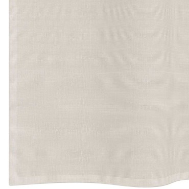 vidaXL Κουρτίνες Voile με ροδέλες 2 τεμάχια Κρεμ 140x260cm