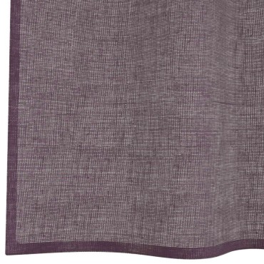 vidaXL Κουρτίνες Voile με ροδέλες 2 τεμάχια Μοβ 140x140cm