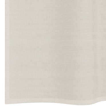 vidaXL Κουρτίνες Voile με ροδέλες 2 τεμάχια Κρεμ 140x175cm