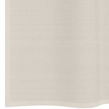 vidaXL Κουρτίνες Voile με ροδέλες 2 τεμάχια Κρεμ 140x245 εκ.