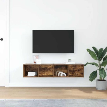 vidaXL Έπιπλα Τηλεόρασης 2 τεμ. 60x31x25,5cm Επεξεργασμένο Ξύλο