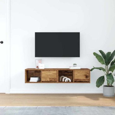vidaXL Έπιπλα Τηλεόρασης 2 τεμ. 60x31x25,5cm Επεξεργασμένο Ξύλο