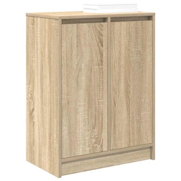 vidaXL Παπουτσοθήκη Sonoma Δρυς 57x34x76cm από Επεξεργασμένο Ξύλο