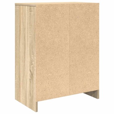 vidaXL Παπουτσοθήκη Sonoma Δρυς 57x34x76cm από Επεξεργασμένο Ξύλο