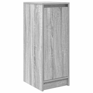 vidaXL Παπουτσοθήκη Γκρι Sonoma 29,5x34x76cm Επεξεργασμένο Ξύλο