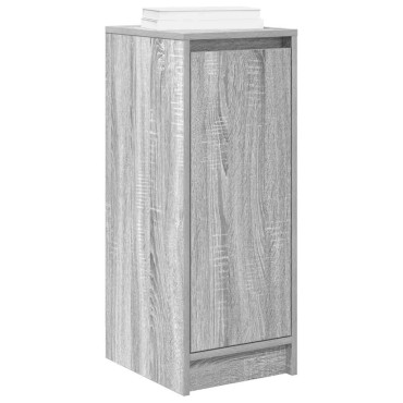 vidaXL Παπουτσοθήκη Γκρι Sonoma 29,5x34x76cm Επεξεργασμένο Ξύλο