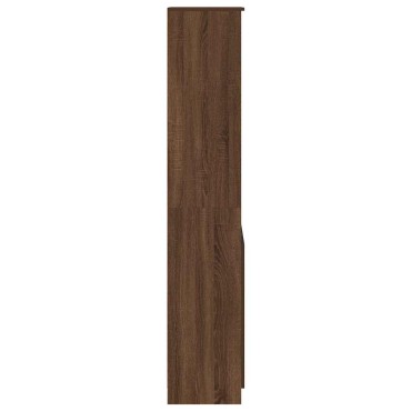vidaXL Ντουλάπι Καφέ Δρυς 50x35x180cm από Επεξεργασμένο Ξύλο 1 τεμ.