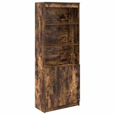 vidaXL Ντουλάπα Καπνιστή Δρυς 70x35x180cm από Επεξεργασμένο Ξύλο 1 τεμ.