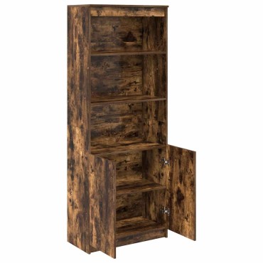 vidaXL Ντουλάπα Καπνιστή Δρυς 70x35x180cm από Επεξεργασμένο Ξύλο 1 τεμ.